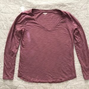 Old Navy EveryWear V Neck Longsleeve Tee Size S